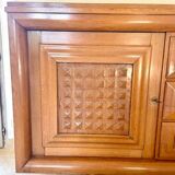 Sculptural buffet in the style of Charles Dudouyt.