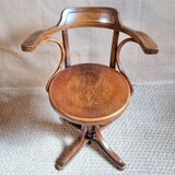 J&J KOHN swivel office chair, early 20th century