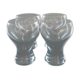 Set of 4 Scandinavian glasses