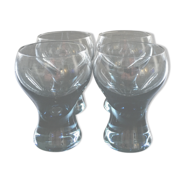 Set of 4 Scandinavian glasses