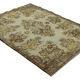 Anatolian handmade vintage rug 233 cm x 165 cm