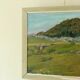 Original oil on canvas from the mid-20th century – landscape