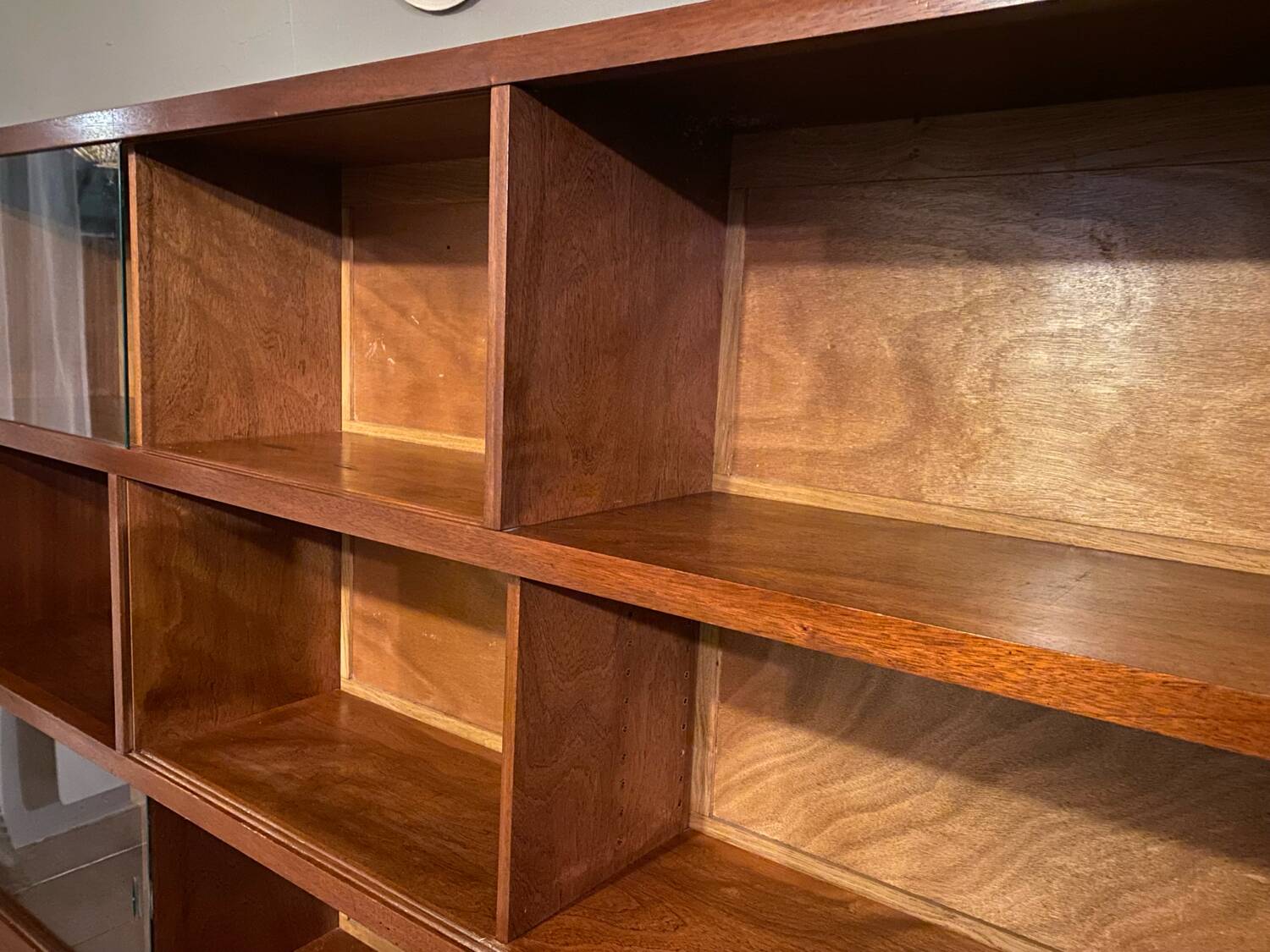 Vintage teak bookcase