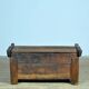 Antique beech shepherd's chest, 1850s