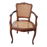 Louis XV caned armchair