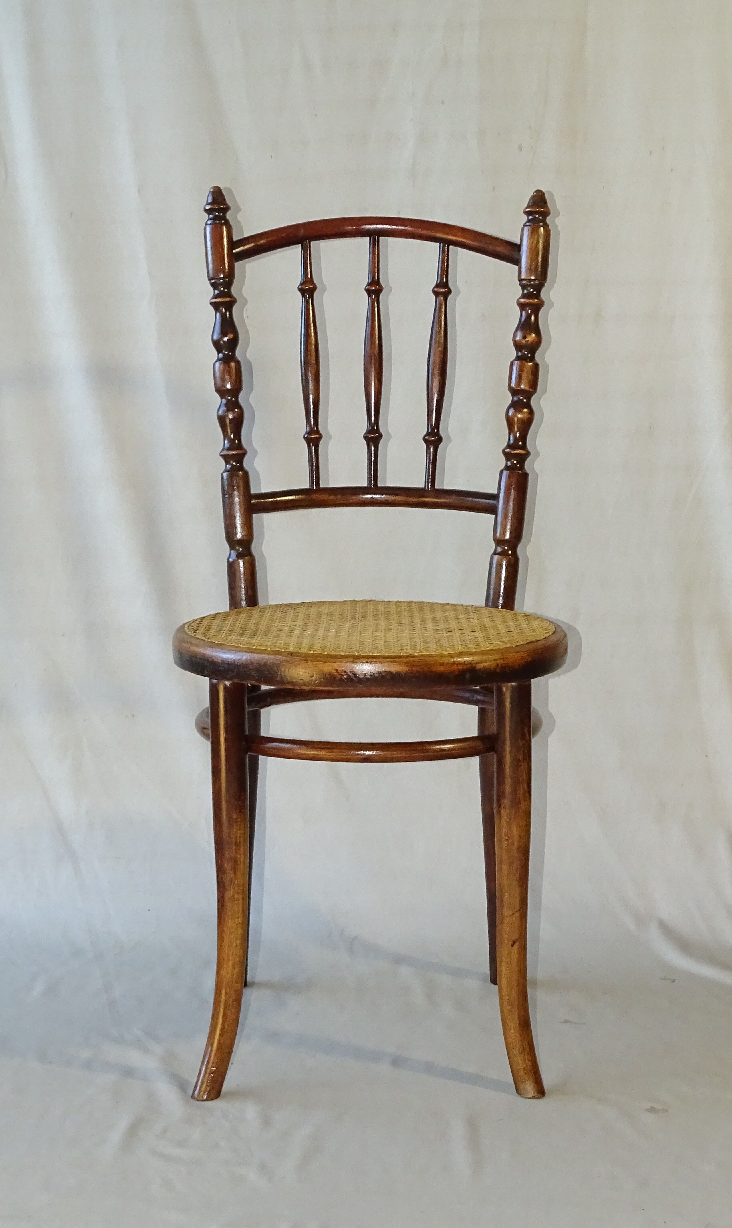 2 chaises bistrot Thonet N°51 vers 1900