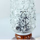 Lampe de table en céramique et verre, Tchécoslovaquie 1960