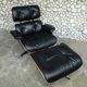 Armchair 670 & ottoman 671 by Charles & Ray Eames for Herman Miller, 1960s