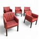 Ensemble de 5 chaises Gerard van den Berg 'Fellini' pour Label, années 1990