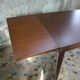 Table extensible vintage pieds compas
