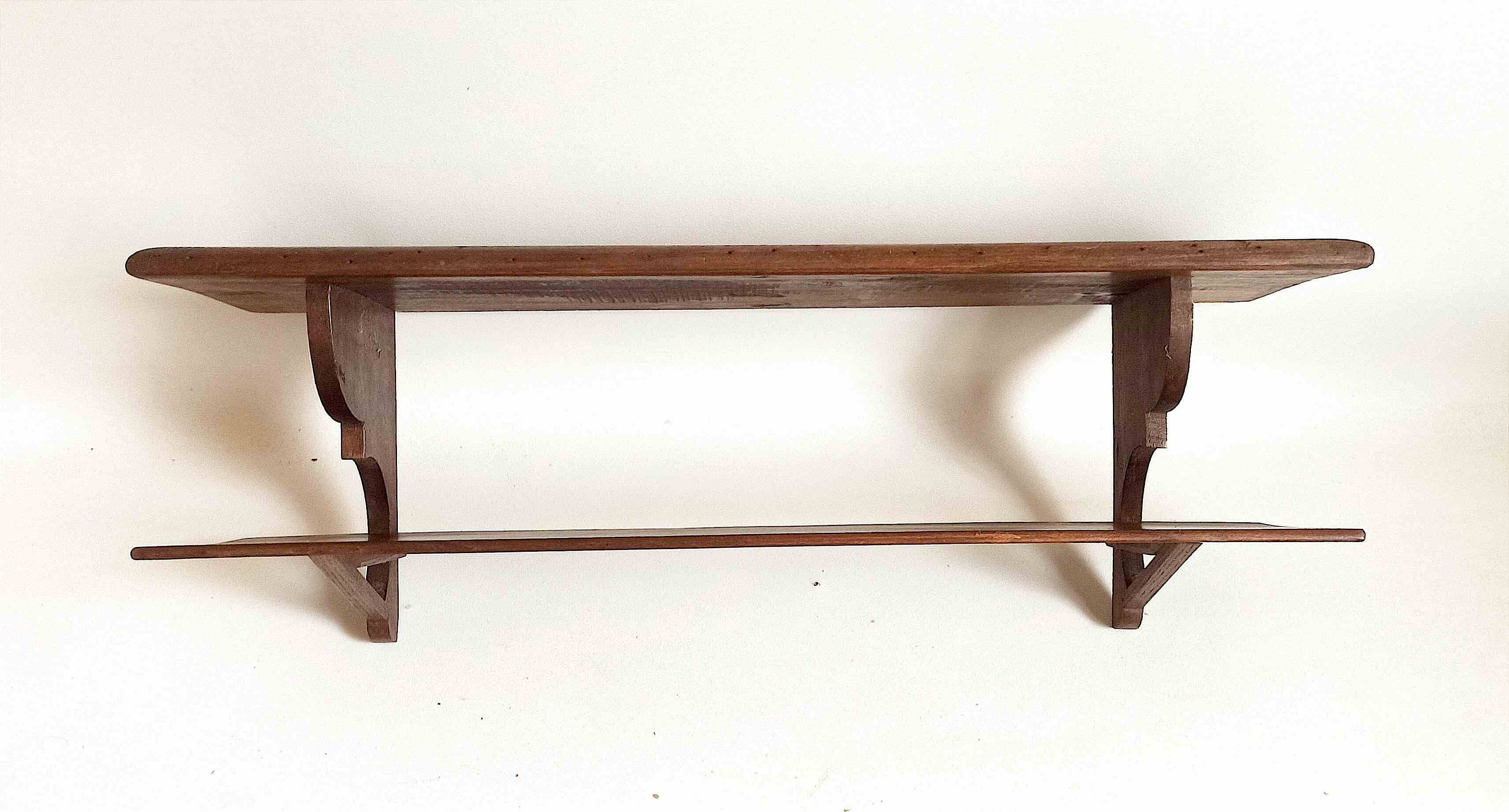 Art Deco wall shelf