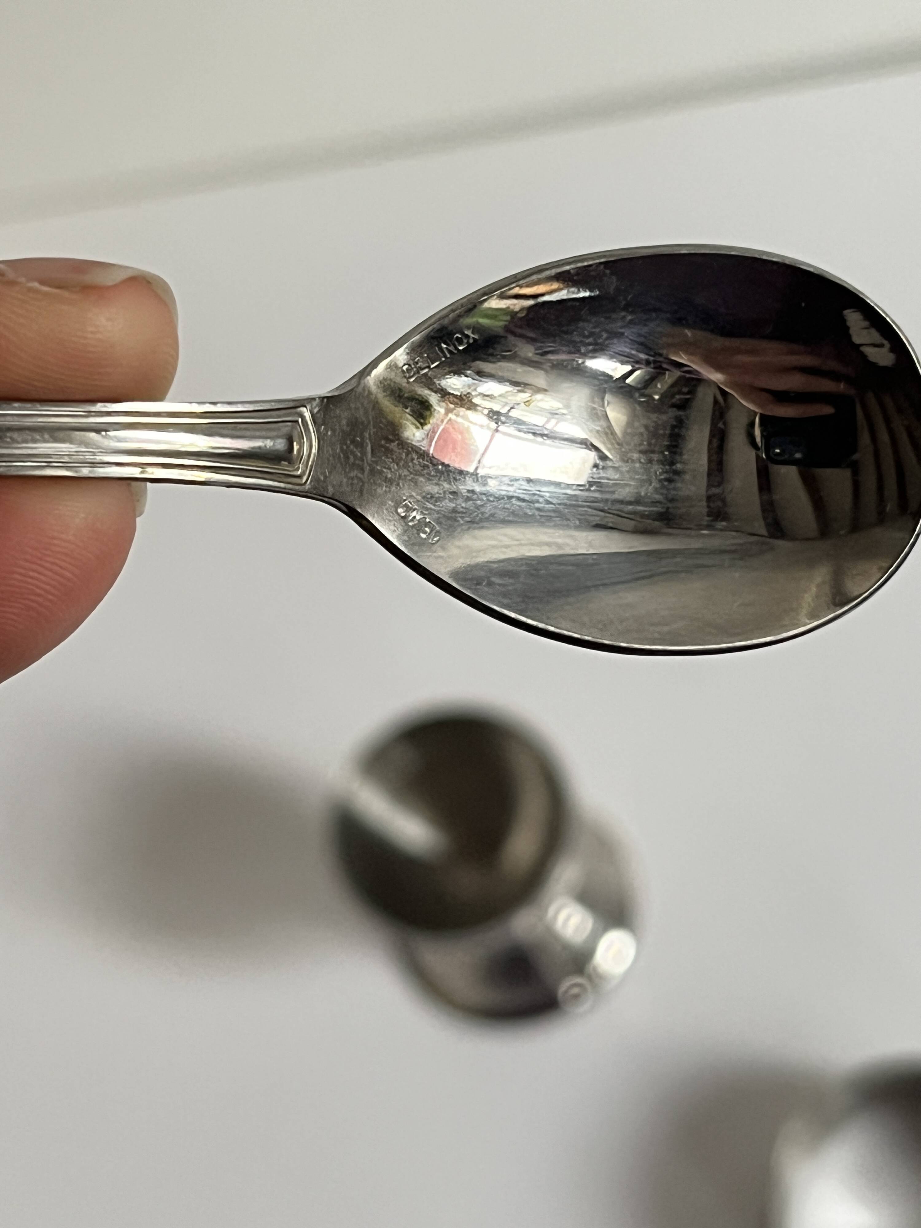 Set coquetier inox vintage