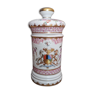 Apothecary pot - Porcelain of Paris - Saint Claude