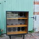 Renovated vintage showcase library