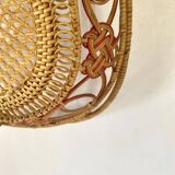 Basket of woven straws, 1900s