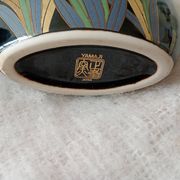Vase japonais Yamaji à décor d'iris