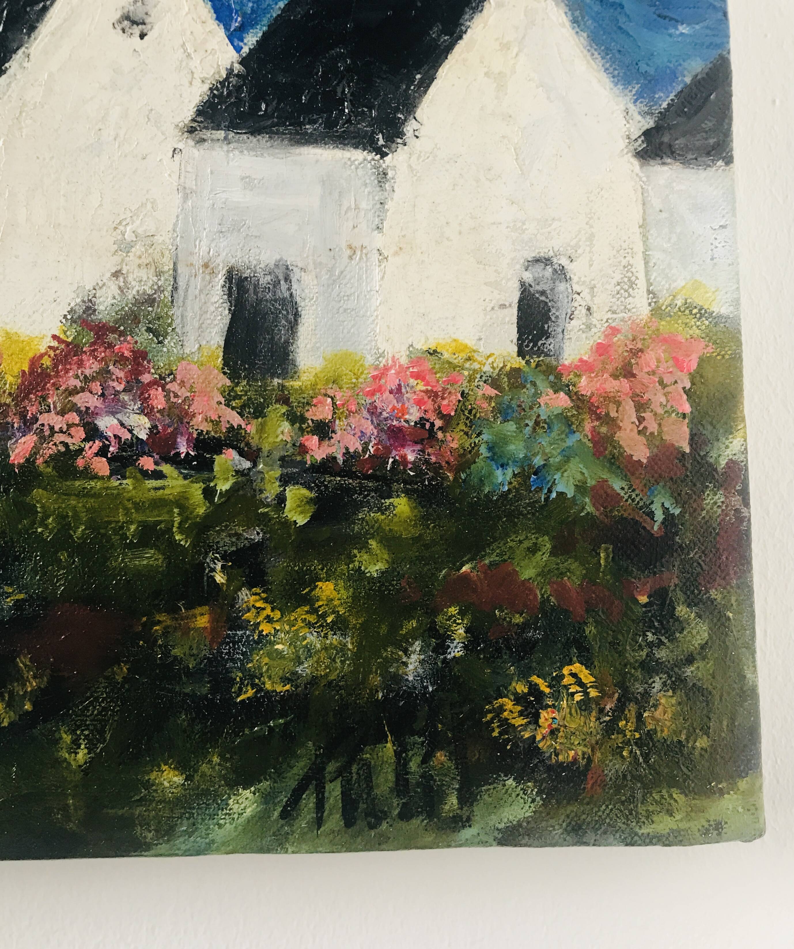 Oil on canvas Breton landscape