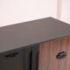 Vintage black  and rosewood sideboard