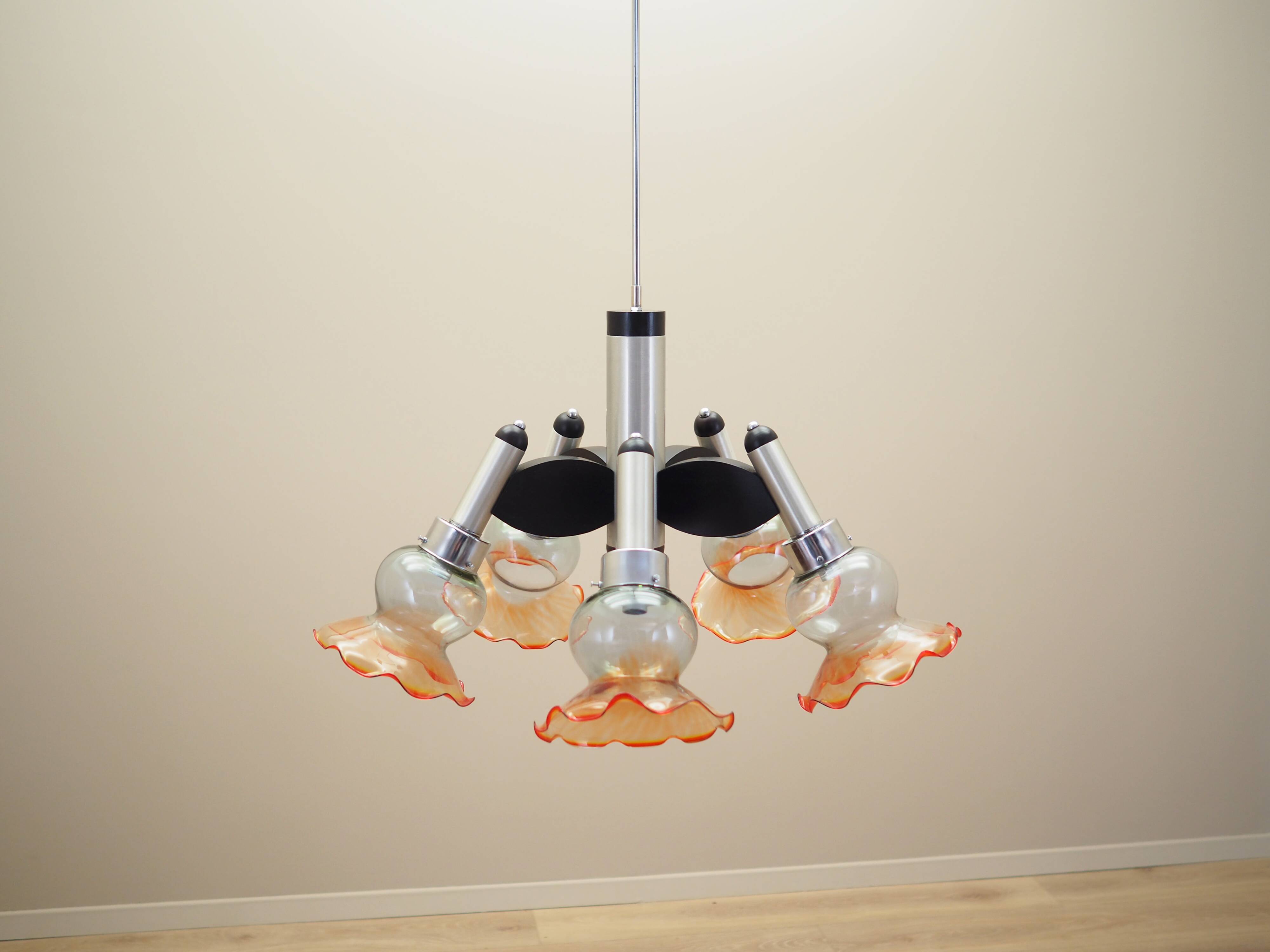 Chandelier, Italian design, 1970s, production: Italy