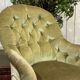 English armchair from the late 19th century.
