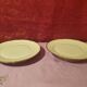 Two white and gold porcelain fruit bowls PLV France