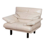Alanda leather armchair by Paolo Piva for B&B Italia, 1980s