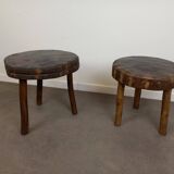 Brutalist Side Tables