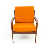 Teak armchair by Grete Jalk for Poul Jeppesen