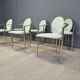 Chaises de salle à manger vintage par Belgo Chrom, ensemble de 6 - années 1980