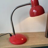 Mathias red metal desk lamp