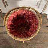 Vintage rattan worker