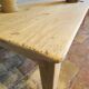 French solid oak farmhouse table 239x89 Raw patinated
