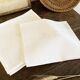 8 antique damask and monogrammed cotton/linen blend table napkins