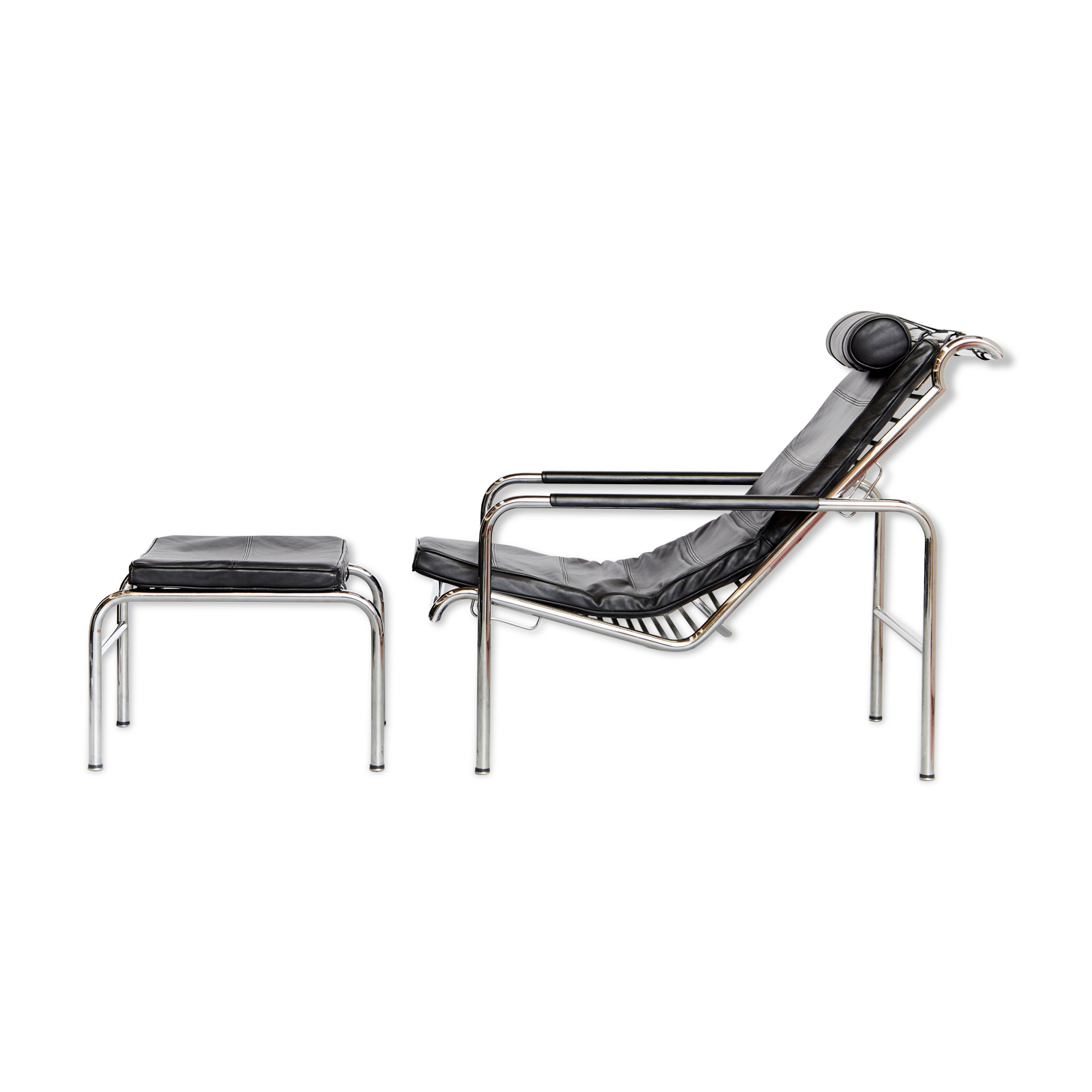 Gabriele Mucchi model Genni armchair & ottomane for Zanotta