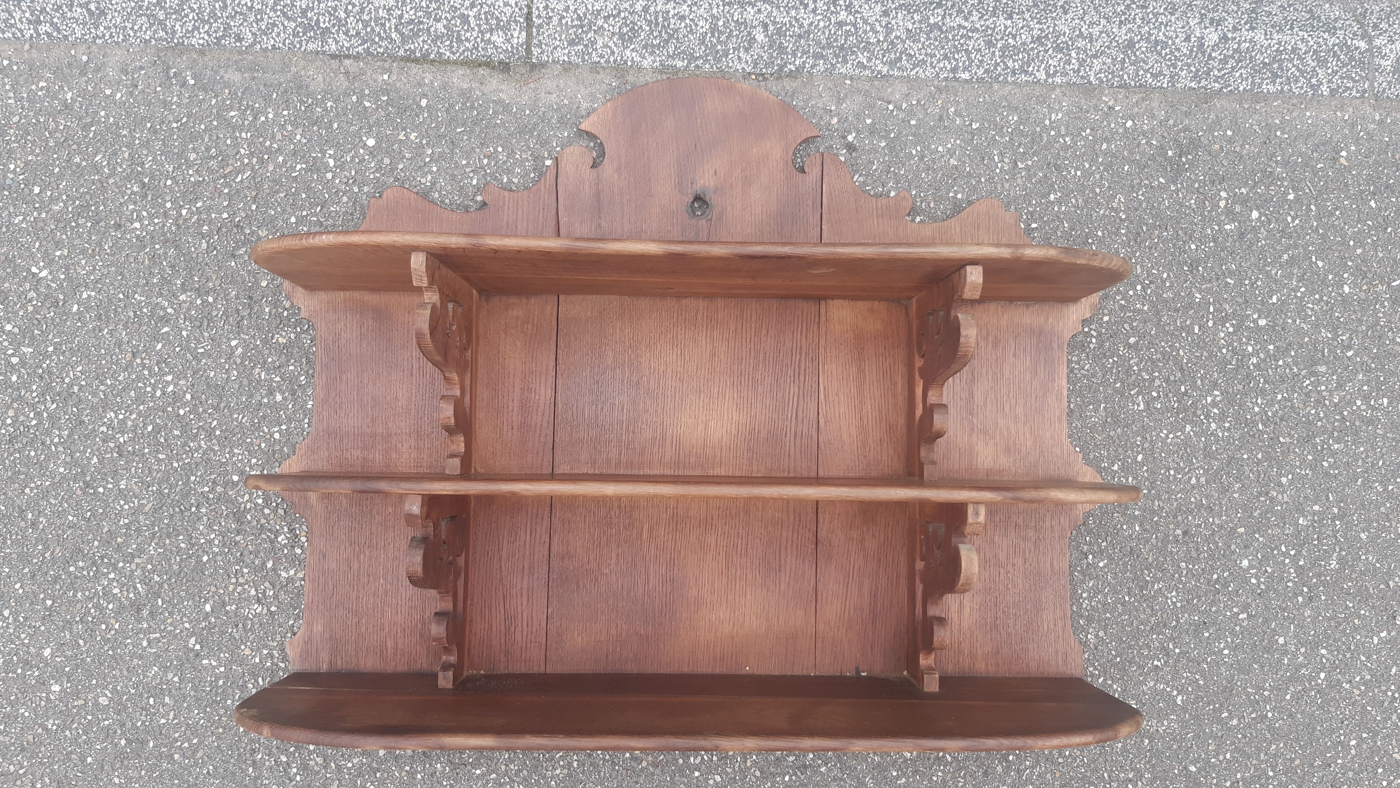 Old bistro shelf early twentieth century