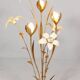 Hans Kögl. In the style of. Floral floor lamp, Hollywood Regency, 1970s.