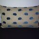 Jane Churchill linen and velvet cushion 50x50