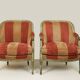 Pair of armchairs "Bergère" Louis XVI style