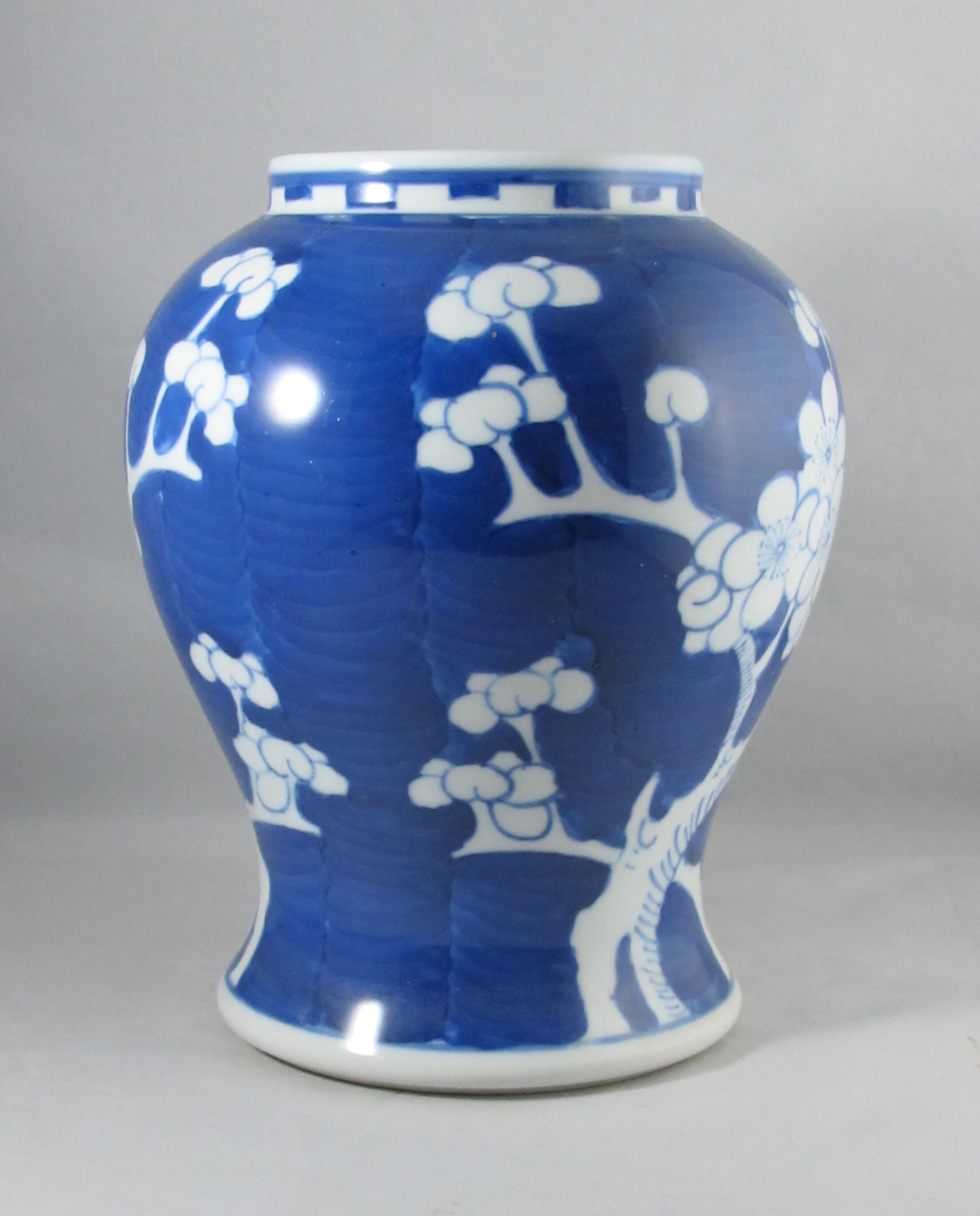Chinese potiche blue white China