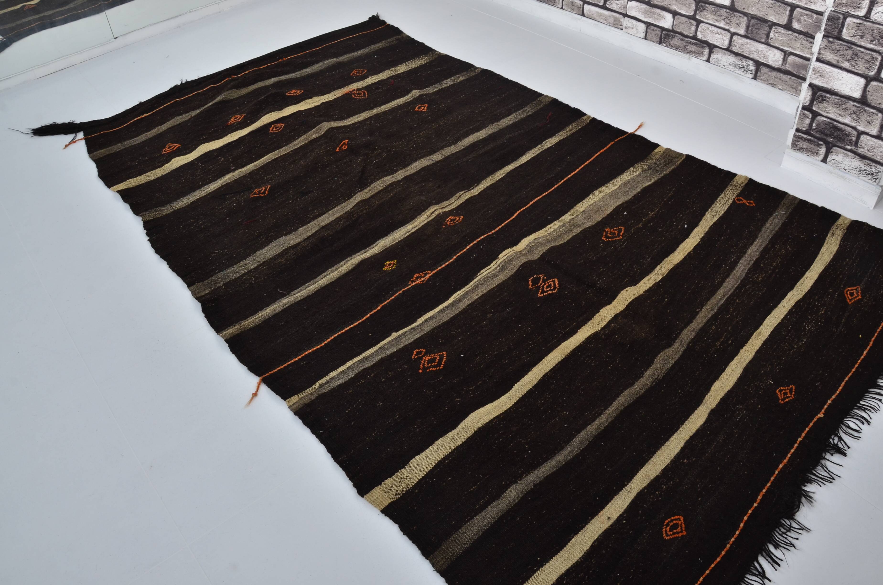 Anatolian Vintage Turkish Kilim Rug Sku 3078