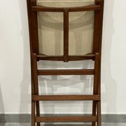 Set of 4 folding garden chairs