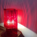 2 red Take Kartell lamps
