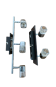 Ensemble luminaires spot light island – applique 2 spots + réglette 3 spots