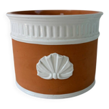 Terracotta cache-pot and slip - Maison Chaumette Paris