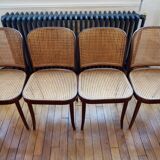 Set of 4 chairs Thonet model Prague 811