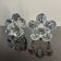 Daum crystal candle holders from the 60s