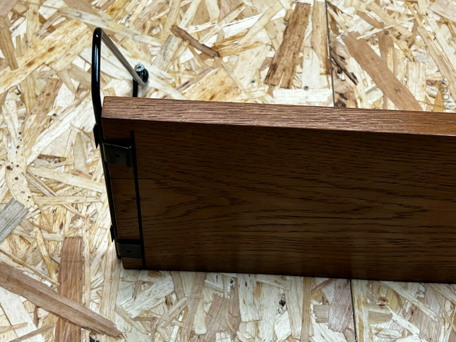 60s 70s oak shelf wall shelf WHB Stringregal Danish Design