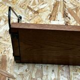 60s 70s oak shelf wall shelf WHB Stringregal Danish Design