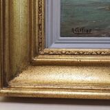 Peinture à l'huile de A. Cellier