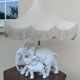 Elephant Bedside Table Lamp Elephant Pagoda Vintage 80s